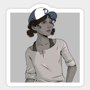 Clementine Sticker